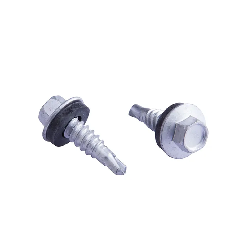 Șurub autoforant cu cap cu flanșă hexagonală